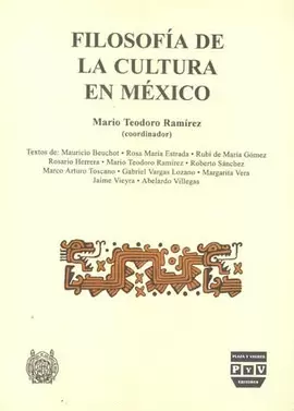 FILOSOFIA DE LA CULTURA EN MEXICO