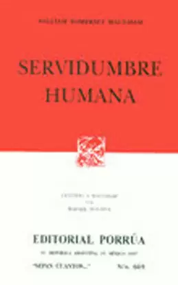 SERVIDUMBRE HUMANA