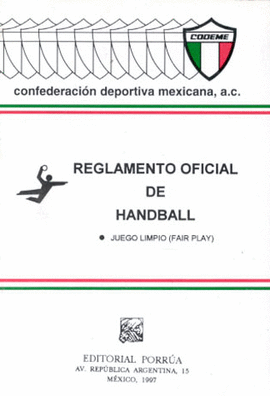 REGLAS OFICIALES DE HANDBALL