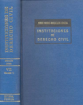 INSTITUCIONES DE DERECHO CIVIL 7 VOL 1 VOL 2