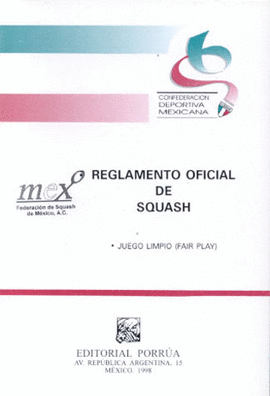 REGLAS OFICIALES DE SQUASH