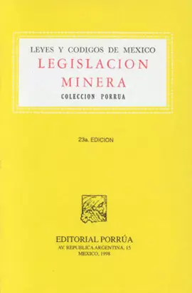 LEGISLACION MINERA