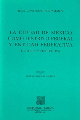 CIUDAD DE MEXICO COMO DISTRITO FEDERAL