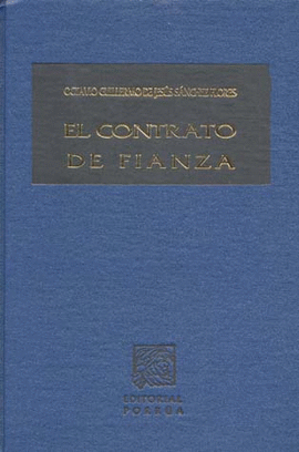 CONTRATO DE FIANZA, EL