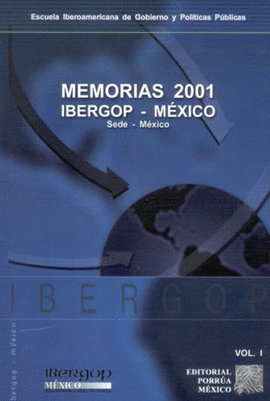 MEMORIAS 2001 IBERGOP-MEXICO
