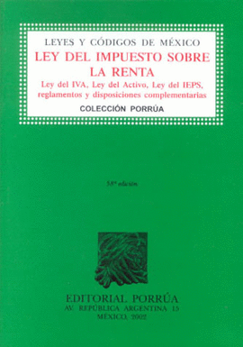 LEY DEL IMPUESTO SOBRE LA RENTA 2002