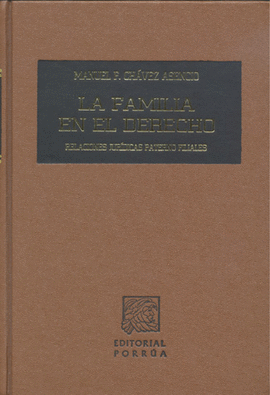 FAMILIA EN EL DERECHO RELACIONES JURIDICAS PATERNO FILIALES