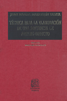 TÉCNICA PARA LA ELABORACIÓN DE UNA SENTENCIA DE AMPARO DIRECTO