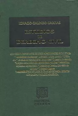 ESTUDIOS DE DERECHO CIVIL