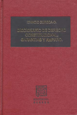 DICCIONARIO DE DERECHO CONSTITUCIONAL, GARANTIAS Y AMPARO