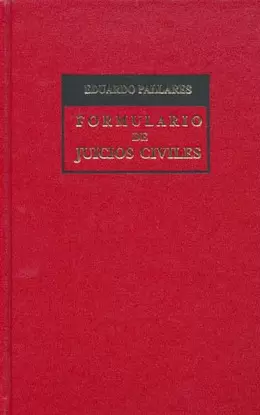 FORMULARIO DE JUICIOS CIVILES
