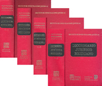DICCIONARIO JURIDICO MEXICANO I-IV