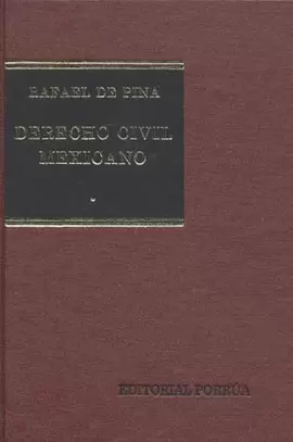 DERECHO CIVIL MEXICANO