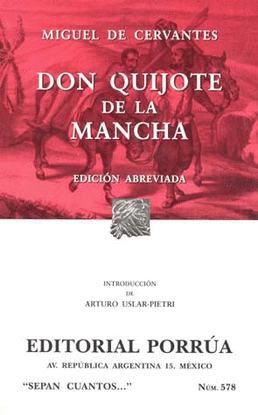 DON QUIJOTE DE LA MANCHA