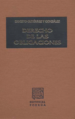 DERECHO DE LAS OBLIGACIONES