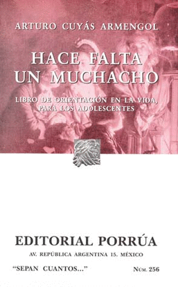 HACE FALTA UN MUCHACHO