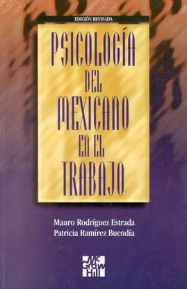 PSICOLOGIA DEL MEXICANO EN EL TRABAJO