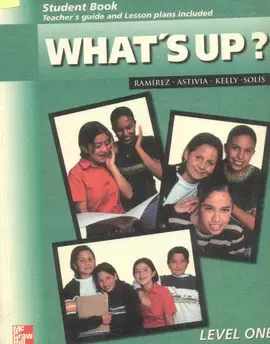 WHAT'S UP LEVEL ONE STUDENT BOOK