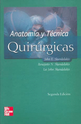 ANATOMIA Y TECNICAS QUIRURGICAS