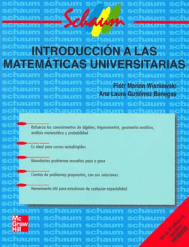 INTRODUCCION A LAS MATEMATICAS UNIVERSITARIAS