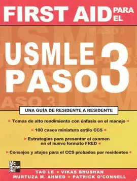 FIRST AID PARA EL USMLE PASO 3