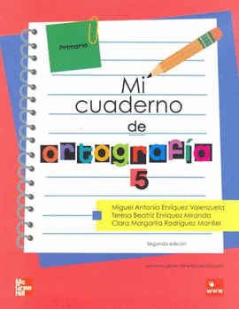 MI CUADERNO DE ORTOGRAFIA 5