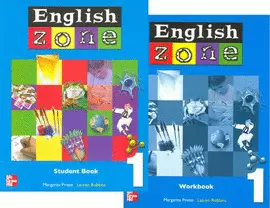ENGLISH ZONE 1 PACK STUDENT´S BOOK WORKBOOK CD