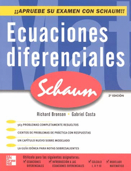 ECUACIONES DIFERENCIALES