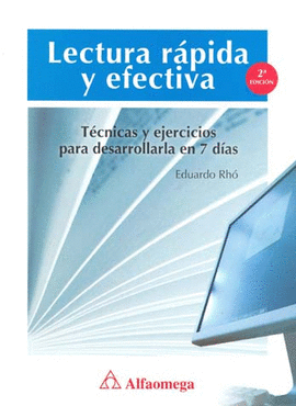 LECTURA RAPIDA Y EFECTIVA (2DA. EDICION)