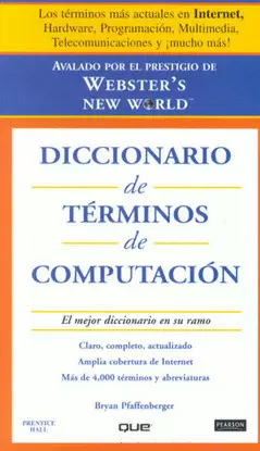 DICCIONARIO DE TERMINOS DE COMPUTACION