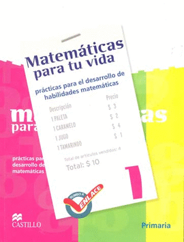 MATEMATICAS PARA TU  VIDA 1