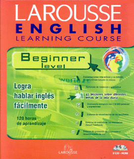 LAROUSSE ENGLISH LEARNING COURSE BEGINNER LEVEL C/2 CD