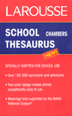 LAROUSSE SCHOOL THESAURUS CHAMBERS