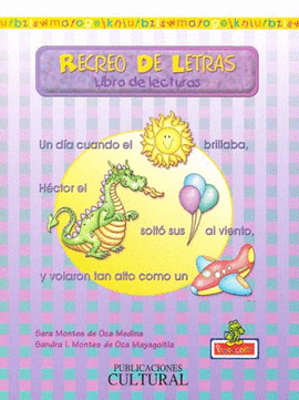 RECREO DE LETRAS LIBRO DE LECTURAS PREESCOLAR