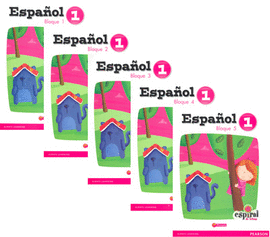 ESPAÑOL 1 ESPIRAL DE LETRAS BLOQUE 1-5 PRIMARIA