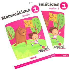 MATEMATICAS 1 ESPIRAL DE NUMEROS MODULO 1 Y 2 PRIMARIA