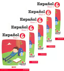 ESPAÑOL 6 ESPIRAL DE LETRAS BLOQUE 1-5 PRIMARIA