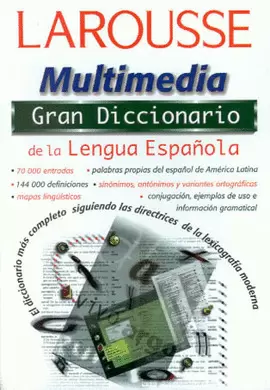 MULTIMEDIA GRAN DICCIONARIO DE LA LENGUA