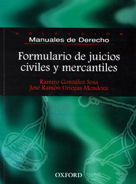 FORMULARIO DE JUICIOS CIVILES Y MERCANTILES