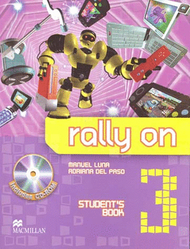 RALLY ON 3 STUDENT'S BOOK INCLUDES CD ROM
