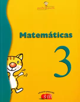 MATEMATICAS 3 PASITO A PASITO PREESCOLAR