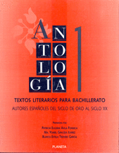 ANTOLOGIA TEXTOS LITERARIOS PARA BACHILLERATO 1