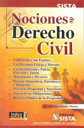 NOCIONES DE DERECHO CIVIL