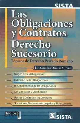 LAS OBLIGACIONES Y CONTRATOS DERECHO SUCESORIO