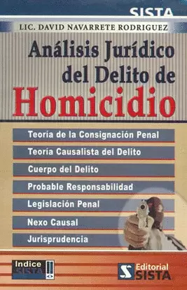 ANALISIS JURIDICO DEL DELITO DE HOMICIDIO