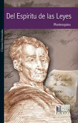 DEL ESPIRITU DE LAS LEYES