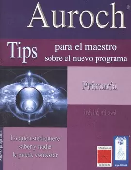 TIPS PARA EL MAESTRO SOBRE EL NUEVO PROGRAMA