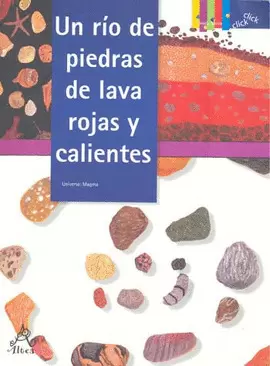 UN RIO DE PIEDRAS DE LAVA ROJAS Y CALIENTES