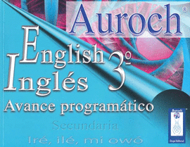 AUROCH INGLES 3 AVANCE PROGRAMATICO SECUNDARIA