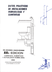 DATOS PRACTICOS DE INSTALACIONES HIDRAULICAS Y SANITARIAS